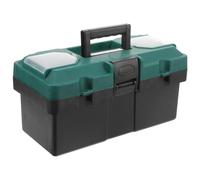 MAGICLULU Boîte à Outils Portable Rigide en Plastique Noir 14 Pouces | Coffret de Rangement pour Outils Essentiels, Mallette à Main, Usage Maison et Déplacement