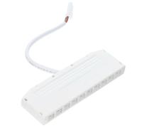 MAGICLULU Boîte de Jonction Plastique Blanche 10 Trous pour Éclairage D'armoire, Installation Facile et Gain de Place pour Câbles