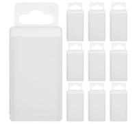 MAGICLULU Boîte de Rangement Extensible et Design Lisse Couvercle Transparent 10 Pièces en Plastique Séparateurs Internes pour Forets et Fraises à Bois pour Atelier de Menuiserie