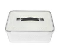 MAGICLULU Boîte De Rangement Pour Fruits Et Légumes Avec Égouttoir Organiseur Compact Pour Réfrigérateur