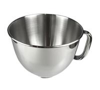 MAGICLULU Bol Mélangeur en Acier Inoxydable 5l pour Mixeur, Compatible Lave-vaisselle, Fond Plat et Verseuse Facile, Accessoires pour Batteur Cuisine
