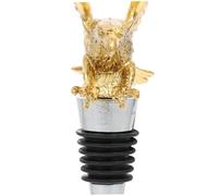 MAGICLULU Bouchon de Bouteille de Vin Forme Aigle en Alliage de Zinc Résistant et Solide Accessoire Décoratif Or pour Bouteille de Vin, Présent pour Boire Entre Amis
