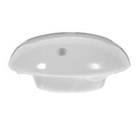 MAGICLULU Bouchon en Céramique Promoteur de Circulation D'air pour Urinoir Filtre à Cinq Trous, Accessoire Wc Blanc et Piège à Saletés pour Salle de Bain