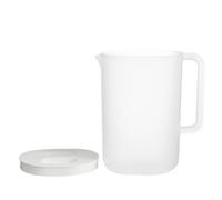 MAGICLULU Bouteille D'eau Froide Résistante la Chaleur avec Graduation en Plastique Pp 2,2l Portable pour Pique-niques et Piscines Réutilisable
