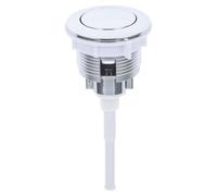 MAGICLULU Bouton de Réservoir de Toilettes Rond, Simple, Abs, 3,8-4,8 CM | Installation Rapide, Économie D’eau, Finition Lisse sans Bavure, Blanc Assorti pour Réservoir D’eau Style Aléatoire