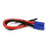 MAGICLULU Câble à Fiche Mâle Étanche pour Batterie de Voiture, Câble D'alimentation en Plastique et Cuivre, 0,2 M, pour Démarrage D'urgence et Utilisation Professionnelle Solaire