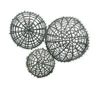 MAGICLULU Cadre de Topiaire Floral en Plastique Vert 3pcs pour Décoration Mariage et Support pour Composition Élégante D'insertions Florales Artificielles