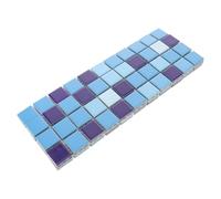 MAGICLULU Carrelage Facile à Installer en Céramique de Réparation Bleu pour Piscine Résistant au Gel pour Sol Intérieur de Spa et Bassin