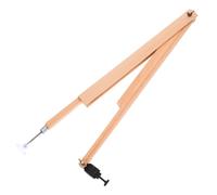 MAGICLULU Compas Menuisier en Bois Grand Format Porte-stylo Sécurisé, Résistant la Déformation, pour Démonstrations Pédagogiques en Classe