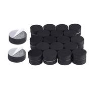 MAGICLULU Coussinets Ronds Eva Noirs pour Pieds de Pot de Fleurs 48 Pcs | Rehausseurs Invisibles, pour Pot de Jardin et Objets Décoratifs, Maintien Respirant, Style Discret