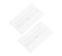 MAGICLULU Couvercle de L'interrupteur D'alarme Incendie Marquages Clairs en Verre Résistant à Haute Température, 2pcs pour Situations D'urgence et Divers Usages
