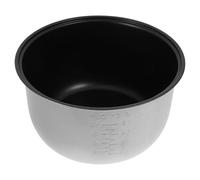 MAGICLULU Cuve Intérieure de L'autocuiseur, Doublure pour Casserole 4l en Alliage D'aluminium Argentée, Antiadhésive, Échelle, Accessoire pour Autocuiseur Électrique