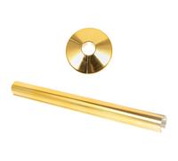 MAGICLULU de Bride Décoratif pour Tuyau, Couvercle Or en Pvc | Cache Décoratif, Dissimule les Ouvertures, Favorise la Dissipation Thermique, Usage Chambre et Maison