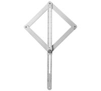 MAGICLULU Grand Rapporteur Multifonction pour Travail du Bois en Acier Inoxydable Mesure Précise D'angle Opération Main Outil Professionnel pour Menuiserie