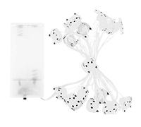 MAGICLULU Guirlande Lumineuse Chaud 20 LEDs en Forme De Chat Guirlande Lumineuse Chaude Chat Mignon Guirlande Décorative Animal pour Fête d'halloween Ornements