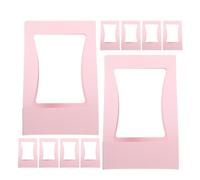 MAGICLULU Lot de 10 Boîtes Décoratives à Main Pliables en Papier pour Compositions de Fleurs, Coffrets Présents Rose pour Bouquets, Étuis à Fleurs Pratiques et Légers pour Transport