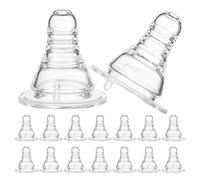 MAGICLULU Lot de 20 Tétines en Silicone pour Bouteilles, Accessoires Festifs pour Jeu à Boire Adultes, Bouchons Réutilisables pour Fête et Rassemblement Convivial