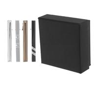 MAGICLULU Lot de 4 Pinces à Cravate en Cuivre, Couleurs Assorties, Design Classique Simple, Accessoires Homme pour Costume, Maintien Cravate, Usage Quotidien et Affaires, Couleur Aléatoire