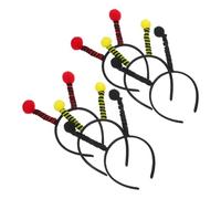 MAGICLULU Lot de 6 Bandeaux D'antennes D'insectes pour Femme, Serrage-têtes Décoratifs Abeille et Fourmi en Tissu et Plastique, Solide et Faits Main pour Carnaval et Fête D'anniversaire