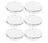 MAGICLULU Lot de 6 Pots Jetables en Aluminium avec Couvercles, Cocottes Polyvalentes en Feuille D'aluminium Argentée, Résistantes la Chaleur pour Barbecue et Cuisson