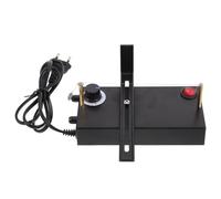 MAGICLULU Machine de Découpe Électrique Portable pour Camping, Coupeuse de Tissu Noire en Abs et Fer, Outil Fiable pour Découpe de Rubans et Sangle Lors de Travaux de Bricolage
