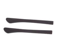 MAGICLULU Manchon de Branches de Lunettes en Silicone Marron Antidérapant, Protection de Remplacement pour Branches Fines de Monture, Lot D'une Paire pour Temples