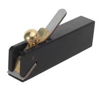 MAGICLULU Mini Rabot à Bois en Ébène Fond Plat, Outil de Lissage du Bois Léger et Facile à Transporter, pour Projets de Menuiserie et Réparation de Meubles