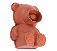 MAGICLULU Moule à Gâteau en Silicone Ours Mignon 3d Réutilisable Marron, Facile à Démouler, pour Pâtisserie et Fabrication de Bougies