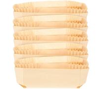 MAGICLULU Moules À Gâteau En Papier Antiadhésif Résistants À La Chaleur 5 Pièces Forme Bateau 12X6.5X3.8Cm Plateau De Cuisson Multi-Usages Pour Cuisine Familiale Et Fêtes