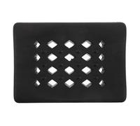 MAGICLULU Oreiller Cervical Ergonomique Lavage des Cheveux en Pvc et Mousse Noir, Coussin de Shampooing Facile à Nettoyer pour Salon de Coiffure et Accessoires Salle de Bain