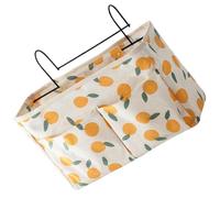 MAGICLULU Panier de Rangement Suspendu Support sans Clou en Coton et Lin Facile à Nettoyer Style Simple et Élégant pour et Bureaux