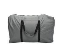 MAGICLULU Paquet de Rangement pour Vêtements en Tissu Oxford Épais Grosse Capacité 100l Paquet de Déménagement Renforcé Bandoulières Résistantes Pratique Gris pour Organisation et Transport