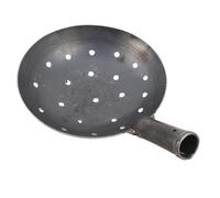 MAGICLULU Pelle à Crottes en Métal avec Trous de 1cm pour Tamisage, Outil Polyvalent de Jardinage pour Élimination de Boues en Extérieur, pour Canaux