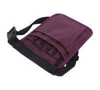 MAGICLULU Pochette de Ceinture pour Infirmière en Nylon Violet, Paquet Banane Utilitaire Léger, Organisateur Multi-compartiments pour Fournitures Médicales, Paquet Banane D'allaitement