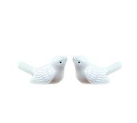 MAGICLULU Porte-Baguettes pour Organiser et Tenir Les Baguettes Table en Céramique Blanc D'oiseau, Support Pratique