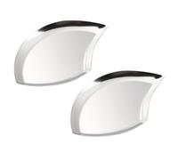 MAGICLULU Porte-cuillère en Acier Inoxydable 2 Pcs, Plaque de Stockage Argenté, Plateau de Rangement, pour Présentation Autonome et Rangement des Cuillères, Assiette de Collation