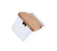 MAGICLULU Pot à Épices Facile à Nettoyer en Céramique avec Couvercle Design Élégant pour Café et Hôtel, pour Sels, Poivres et Épices