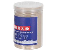 MAGICLULU Poudre de Remplissage Poudre de Peuplier Beige 250ml pour Meubles en Bois Comble Fissures et Trous , pour Armoires Cuisine et Portes Intérieures en Usage Maison ou Bureau
