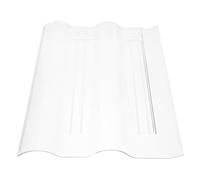 MAGICLULU Revêtement de Tuile en Plastique Panneau de Toit en Plastique Transparent pour Serrage et Toit de Villa Transmission Lumineuse Élevée Installation Facile Style Architectural