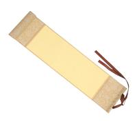 MAGICLULU Rouleau Mural en Tissu Beige Rétro pour Calligraphie et Peinture, Rouleau Vierge Élégant Adapté la Décoration Intérieure DIY Artistique