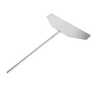 MAGICLULU Spatule à Crêpes en Acier Inoxydable Manche Ergonomique et Pinceau à Huile, Outil Multifonction pour Cuisson de Crêpes et Œufs Maison