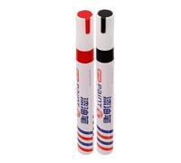 MAGICLULU Stylo à Peinture Plastique Solide 2pcs pour Écriture Monumentale Marqueur Indélébile Étanche Réparation Claire et Anti-fading pour Tablette et Métal