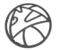 MAGICLULU Support en Fonte pour Casserole et Poêle, Anneau Antidérapant Noir, Équilibrage Stable sur Cuisinière à Gaz, Accessoire Pratique Cuisine