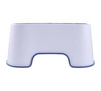 MAGICLULU Tabouret de Toilette Plastique Antidérapant Marche Pied Compact pour Salle de Bain et Wc Repose Pied Léger et Résistant pour Adopter la Position Accroupie Bleu Océan