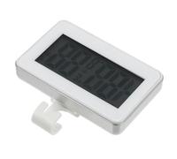 MAGICLULU Thermomètre pour Congélateur Hygromètre pour Congélateur Électronique Mini en Abs Blanc, Léger, pour Réfrigérateur et Stockage au Froid, Usage Domestique Intérieur