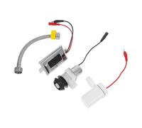 MAGICLULU Valve de Chasse D'eau Automatique pour Urinoir Électrovanne à Solénoïde Réglable en Abs et Caoutchouc, pour Lieux Publics et Sanitaires