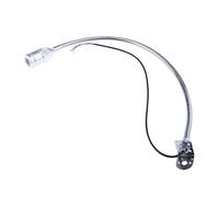 MagiDeal 3W 12V Col de Cygne Chevet Lampe de Lecture Mur/Tête de Lit Monté LED Art Gallery Affichage Lampe avec Interrupteur