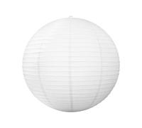 MagiDeal Abat-Jour Rond en Papier Blanc, Suspendu en Papier de Riz, Lanterne Ronde, Couverture de Lustre pour Fête d'anniversaire et Salon, Chambre, 60cmx60cm