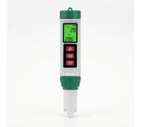 MagiDeal Analyseur de Liquides Portable Testeur d'Eau Ph TDS Salinité Température Stylo Numérique 5 en 1 Affichage Écran Boutons Mode Compact Alimentation LR44, Vert
