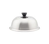 MagiDeal Couvercle de dômes de Gril Couvercle de couvercles de casseroles Rondes, Accessoire de Gril à Griller, Couvercle de Cuisson à la Vapeur en Acier, 20CM